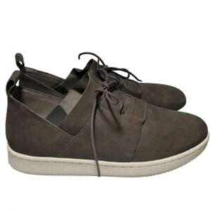 Eileen Fisher Kipling Tumbled Nubuck Charcoal Sneaker OFFER FRIENDLY